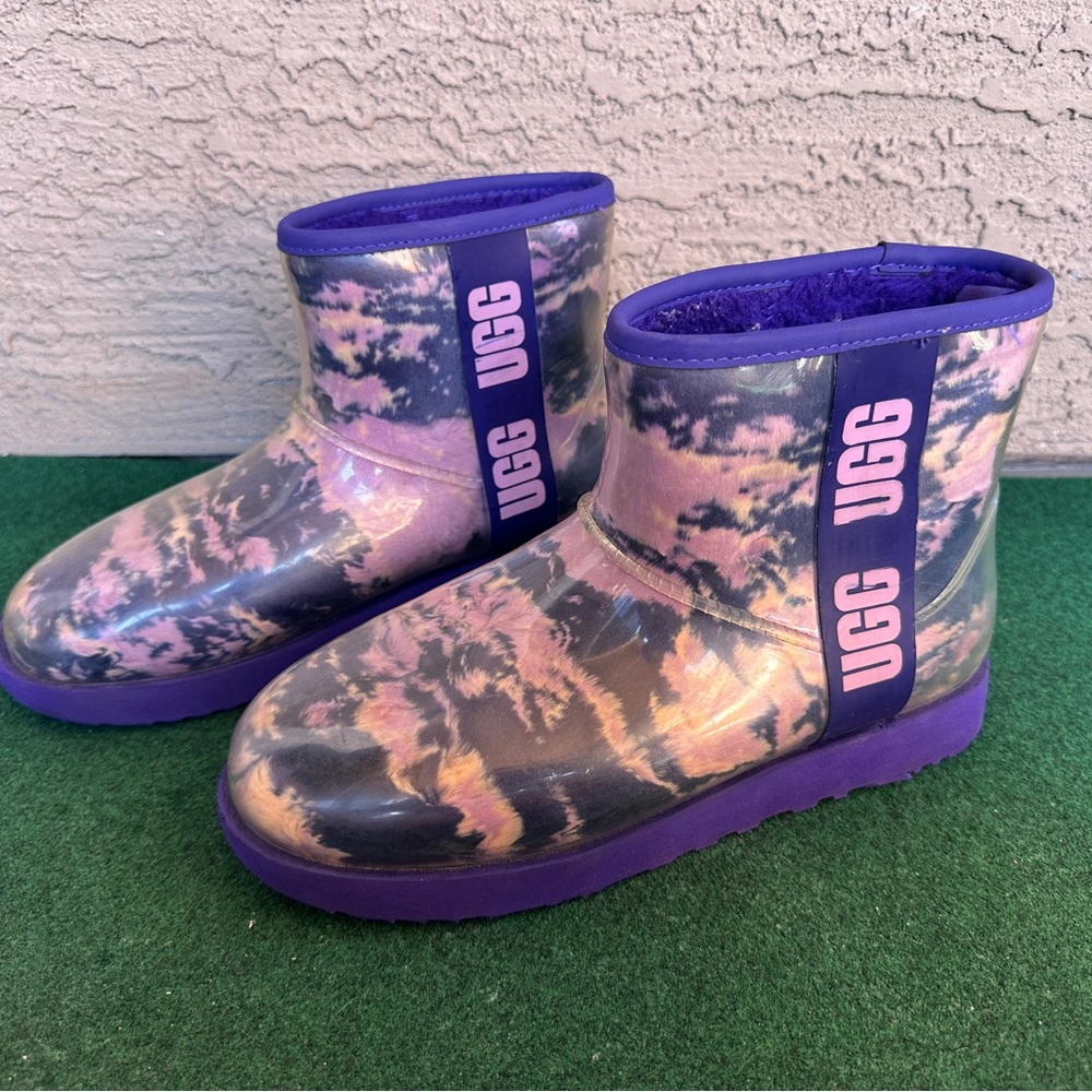 UGG women  Multicolor rain Boots